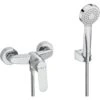 Roca Alfa Wall Mounted Shower Mixer & Kit 2 Roca Alfa Wall Mounted Shower Mixer & Kit -Home Bathroom roca 5a2325c00