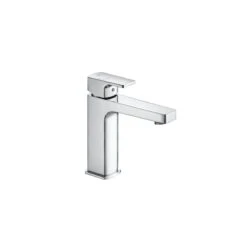 Roca L90 Medium Height Smooth Body Basin Mixer With Waste