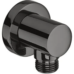 Roca Aqua Round Water Inlet 1/2″ Connection Titanium Black
