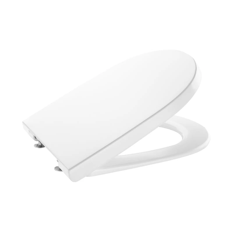 Roca The Gap Round Soft Closing Compact Toilet Seat & Cover 3 Roca The Gap Round Soft Closing Compact Toilet Seat & Cover