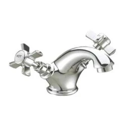 Synergy Henbury KC Cross Basin Mixer Tap