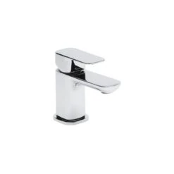 Tavistock Haze Mini Basin Mixer Tap With Click Waste