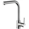 Trisen Era Pull Out Single Lever Kitchen Mixer Tap Brushed Nickel -Home Bathroom trisen tk004bn