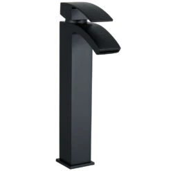 Trisen Knole Tall Mono Basin Mixer Tap Black