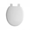 Twyford BS Toilet Seat & Cover With Bottom Fix SS Hinge White -Home Bathroom twyford st6882wh