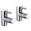 Twyford X60 1/2″ Basin Pillar Taps Pair 2 Twyford X60 1/2″ Basin Pillar Taps Pair -Home Bathroom twyford x605205cp