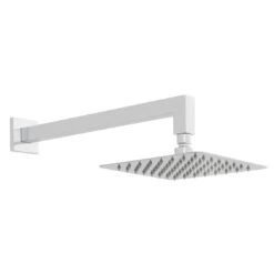 Vado Aquablade Square Slimline Head & Arm 200mm