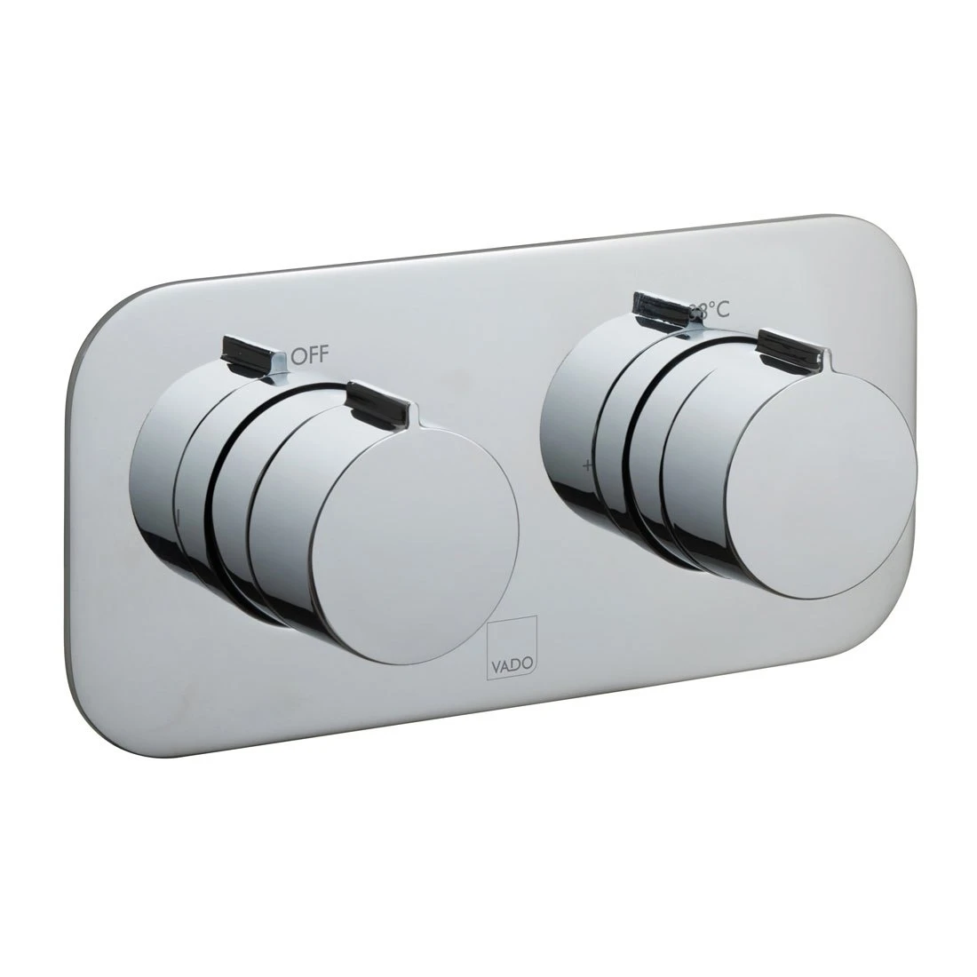 Vado Altitude 2 Outlet, 2 Handle Thermostatic Valve With All-Flo 3 Vado Altitude 2 Outlet, 2 Handle Thermostatic Valve With All-Flo