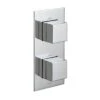 Vado Notion 2 Outlet 2 Handle Thermostatic Valve With All-Flow -Home Bathroom vado tab 1482 not cp
