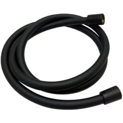 Vema Timea Black 1.5m PVC Shower Hose