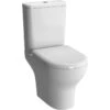 Vitra Zentrum Close Coupled Open Back Toilet With Standard Seat -Home Bathroom vitra 5781l003 7200